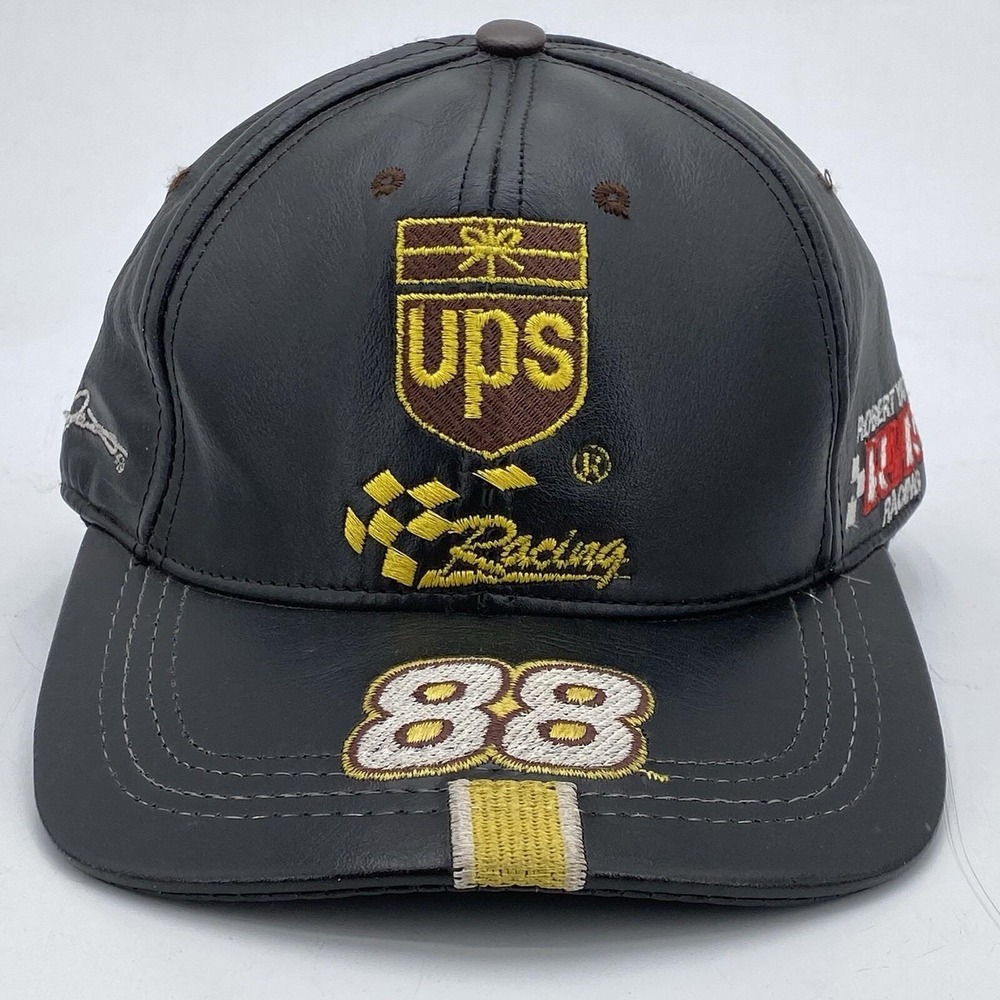 Vintage UPS Racing Robert Yates Racing #88 Dale‎ Jarrett Strap Back Hat